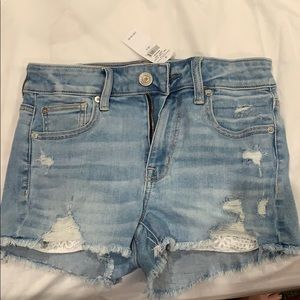 American eagle jean shorts